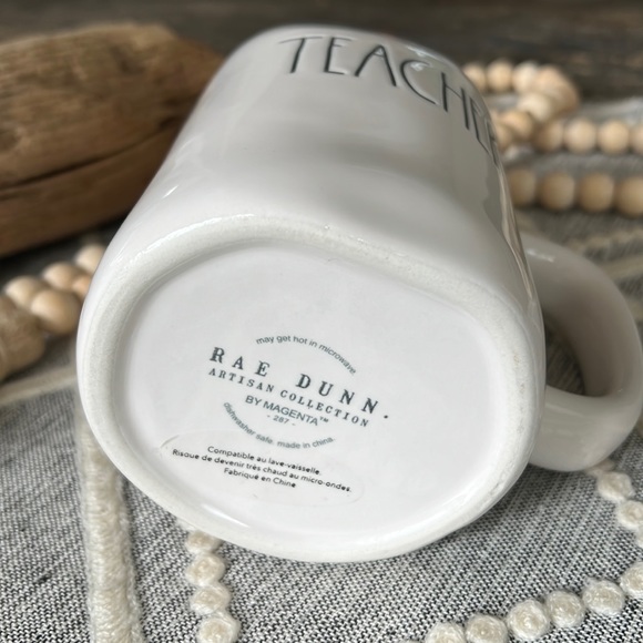 RAE DUNN Teacher Mug - NEW - great teacher gift! - Picture 3 of 3